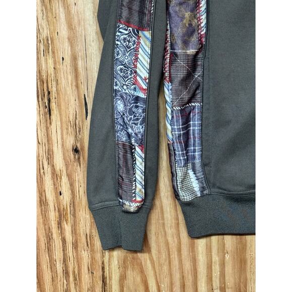 Y2K Billabong Streetwear Mens Large Patchwork Embroidered Logo Track Jacket Rare - Picture 8 of 11